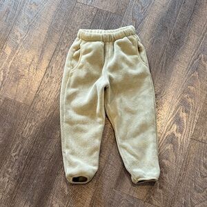Zara Kids Tan Fleece Joggers